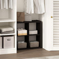 Mobile a ripiani con ripiani rovere