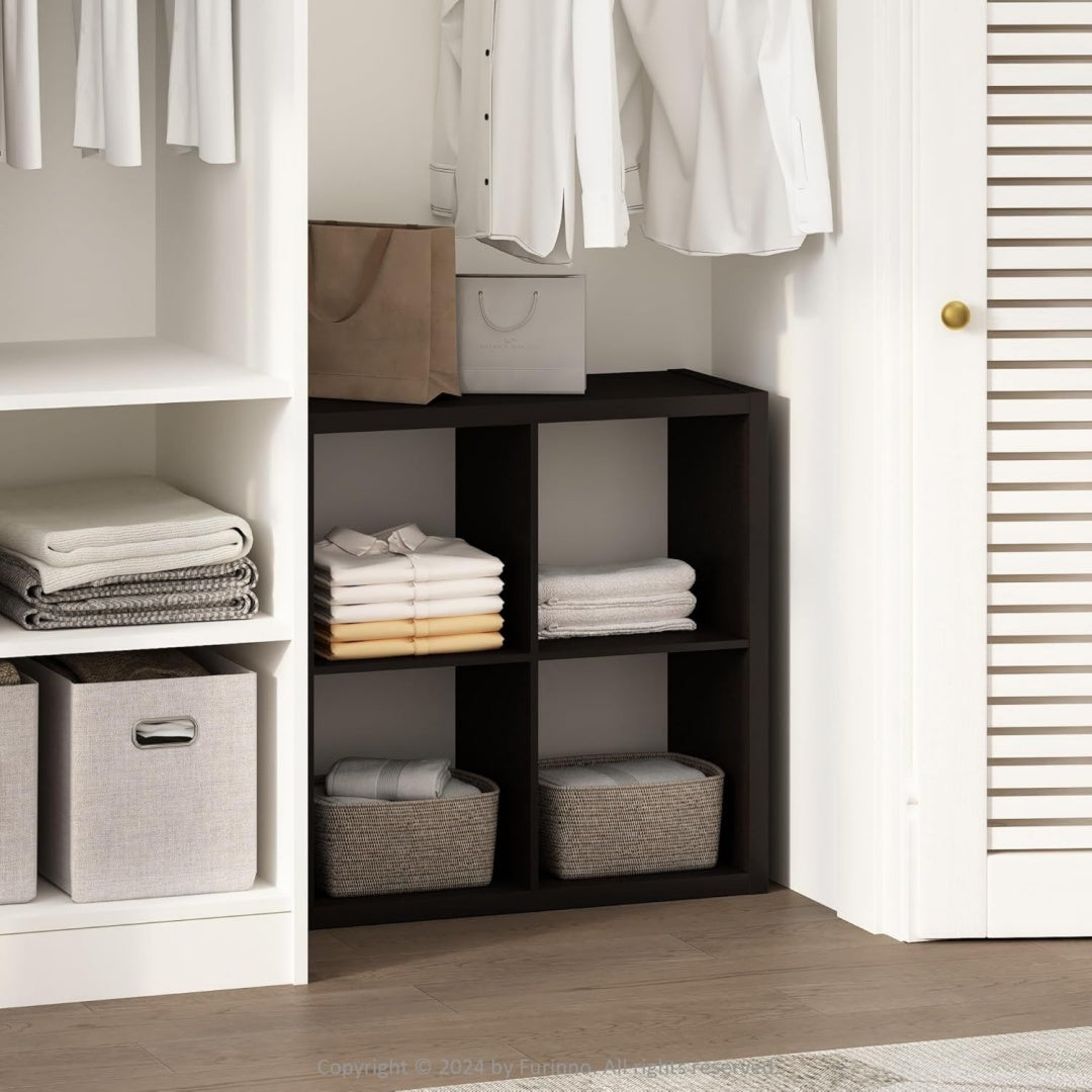 Mobile a ripiani con ripiani rovere