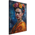 Arredo per soggiorno murando Quadro Moderno Grande Dimensioni blu