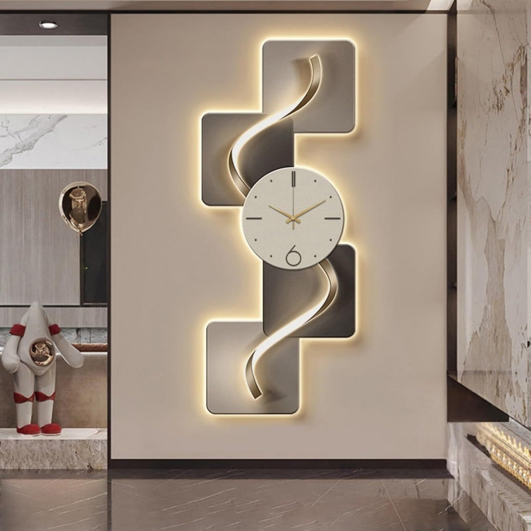 Mobile funzionale con illuminazione LED oro