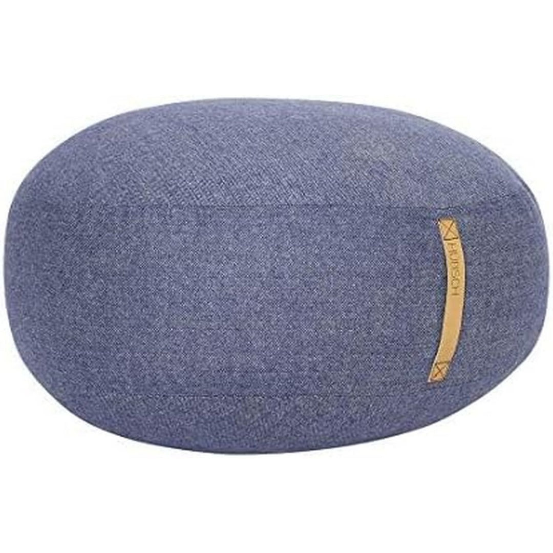 Pouf da soggiorno blu