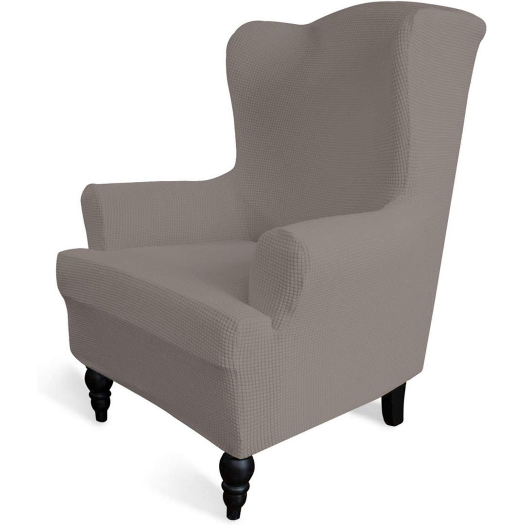 Divano confortevole Copridivano Elasticizzato, Tessuto Cotone Polyester nero