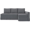 Seduta imbottita Friheten Copertura ricambio divano letto grigio