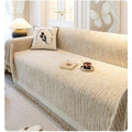 Divano confortevole lavabile Tassel, Chenille, universale, posti, marrone