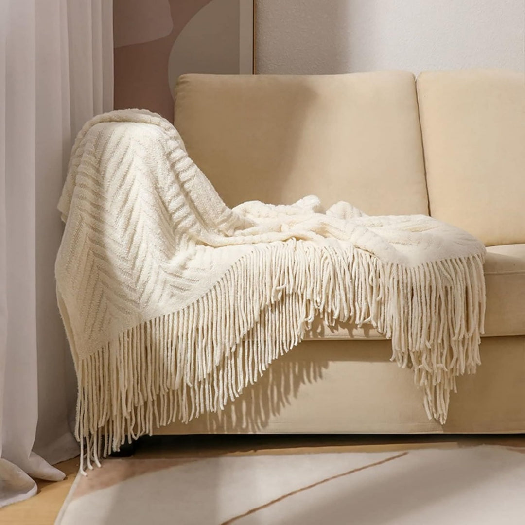 Seduta imbottita reclinabile rivestimento in tessuto beige